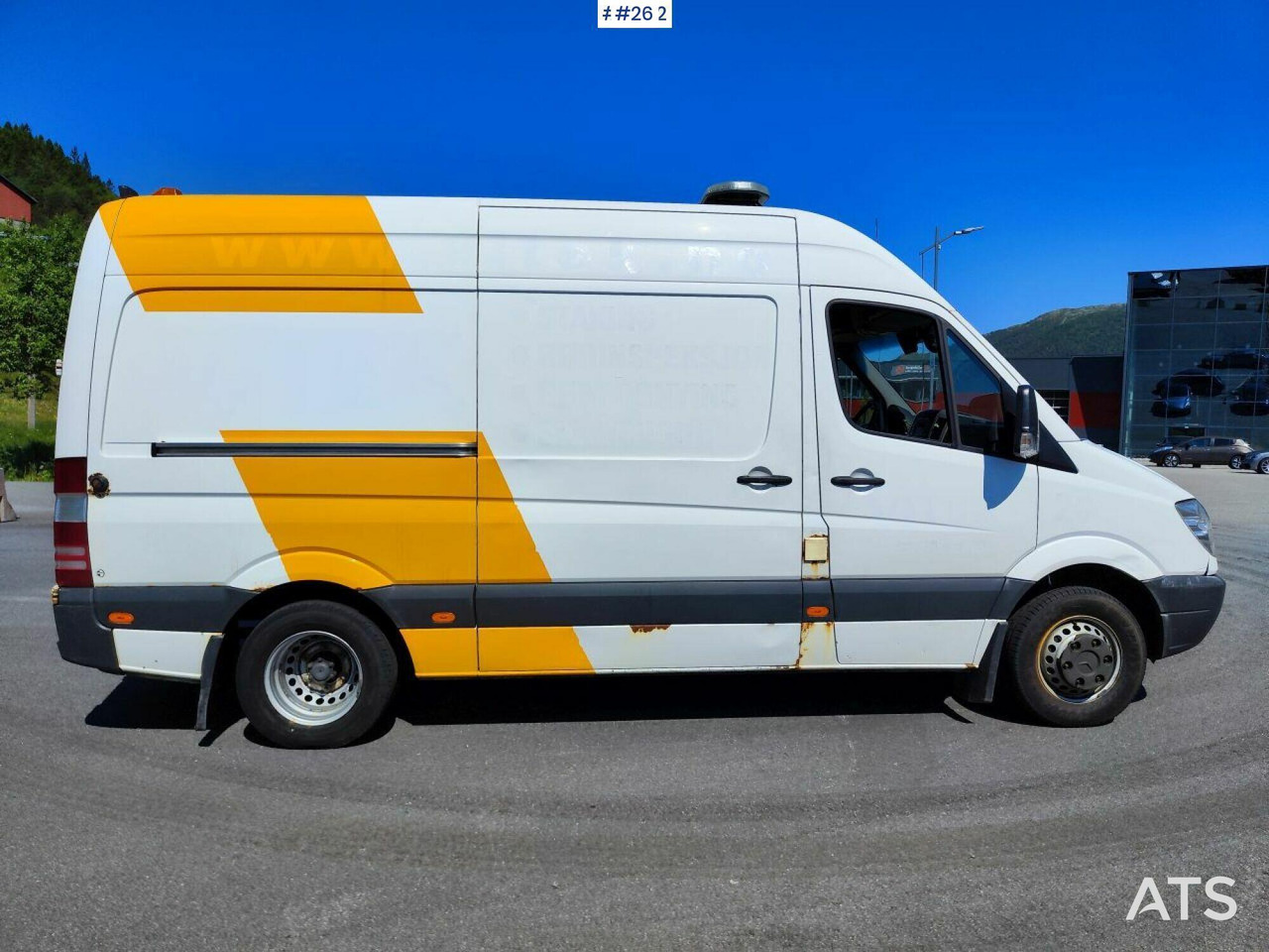 2014 Mercedes Sprinter 516CDI Wash truck. Feierabend & Fock, Steam. - Panel van: picture 5 2014 Mercedes Sprinter 516CDI Wash truck. Feierabend & Fock, Steam. - Panel van: picture 5
