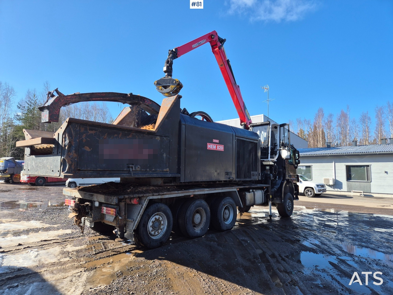 Jenz HEM 820 Autohakkuri sekä nostin - Wood chipper: picture 3 Jenz HEM 820 Autohakkuri sekä nostin - Wood chipper: picture 3