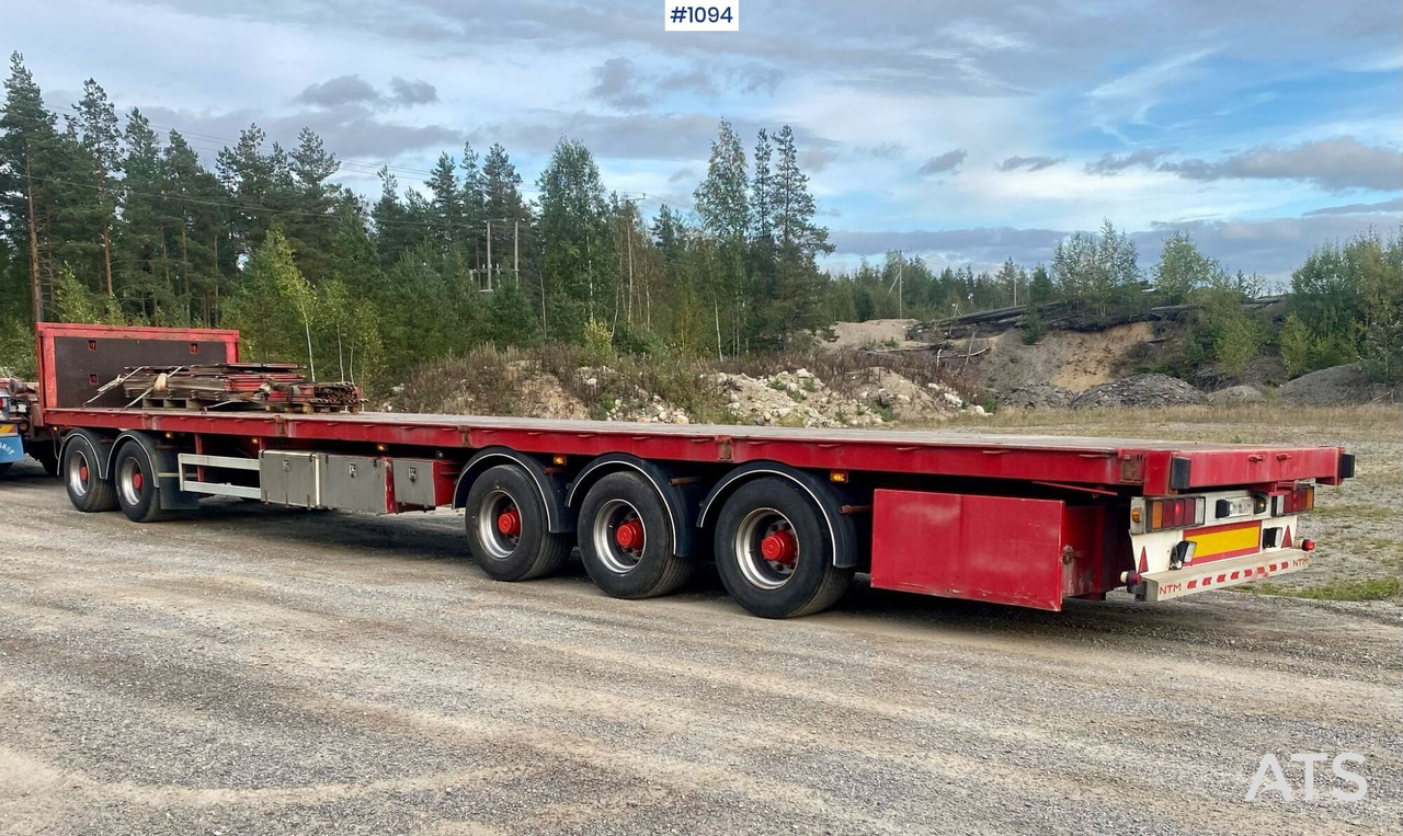NTM 5-akselinen Lavaperävaunu - Dropside/ Flatbed trailer: picture 4 NTM 5-akselinen Lavaperävaunu - Dropside/ Flatbed trailer: picture 4