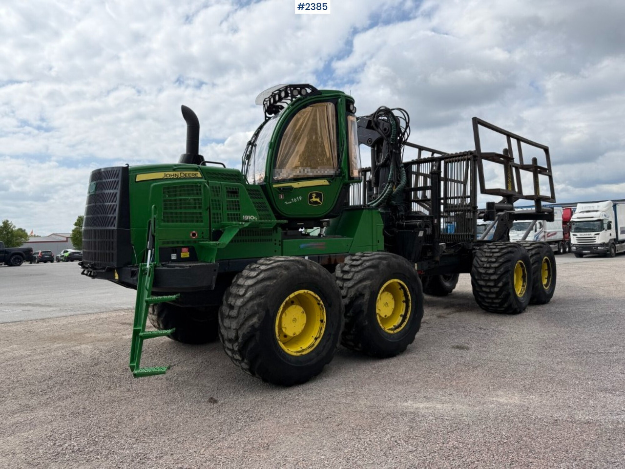 Forwarder John Deere 1910G ALS with rice equipment - Forwarder: picture 1 Forwarder John Deere 1910G ALS with rice equipment - Forwarder: picture 1