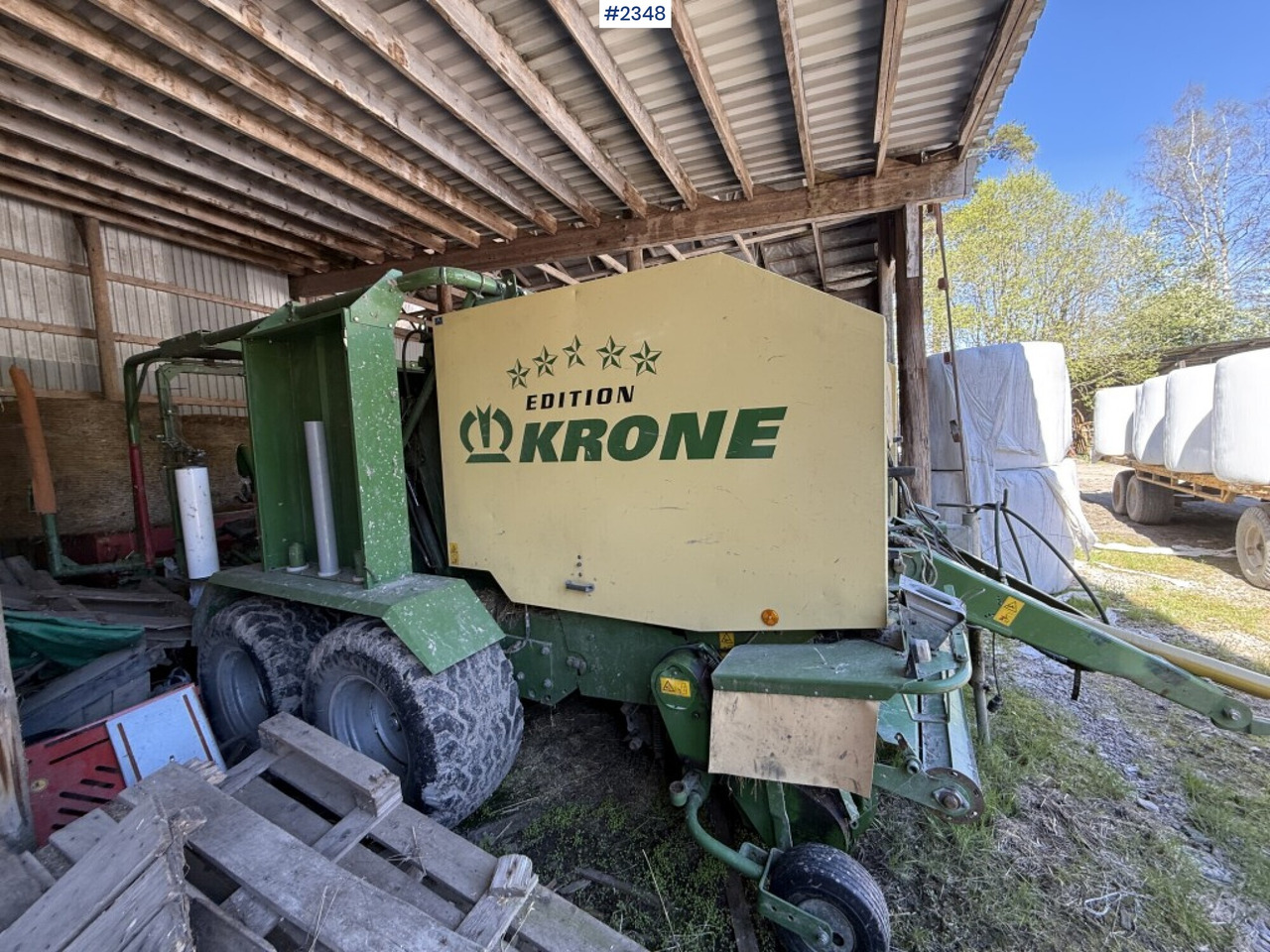 Krone Combi pack Multi-Cut 1500 round baler - Hay and forage equipment: picture 1 Krone Combi pack Multi-Cut 1500 round baler - Hay and forage equipment: picture 1