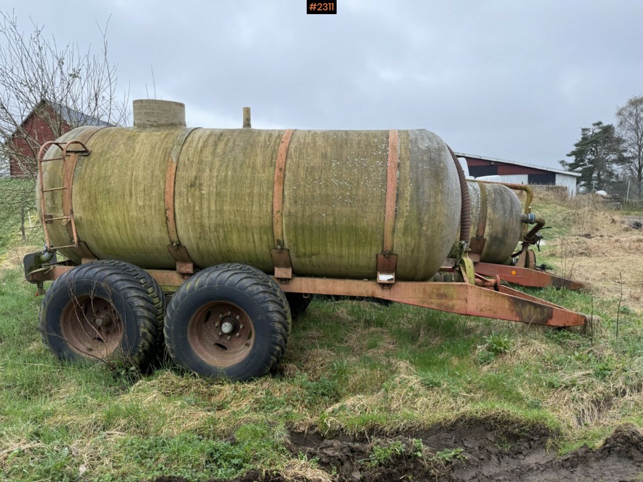 Manure barrel 13 m3 - Slurry tanker: picture 2 Manure barrel 13 m3 - Slurry tanker: picture 2