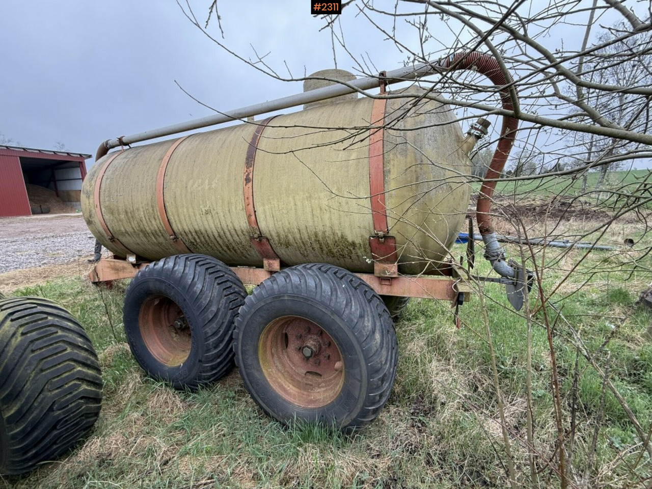 Manure barrel 13 m3 - Slurry tanker: picture 4 Manure barrel 13 m3 - Slurry tanker: picture 4