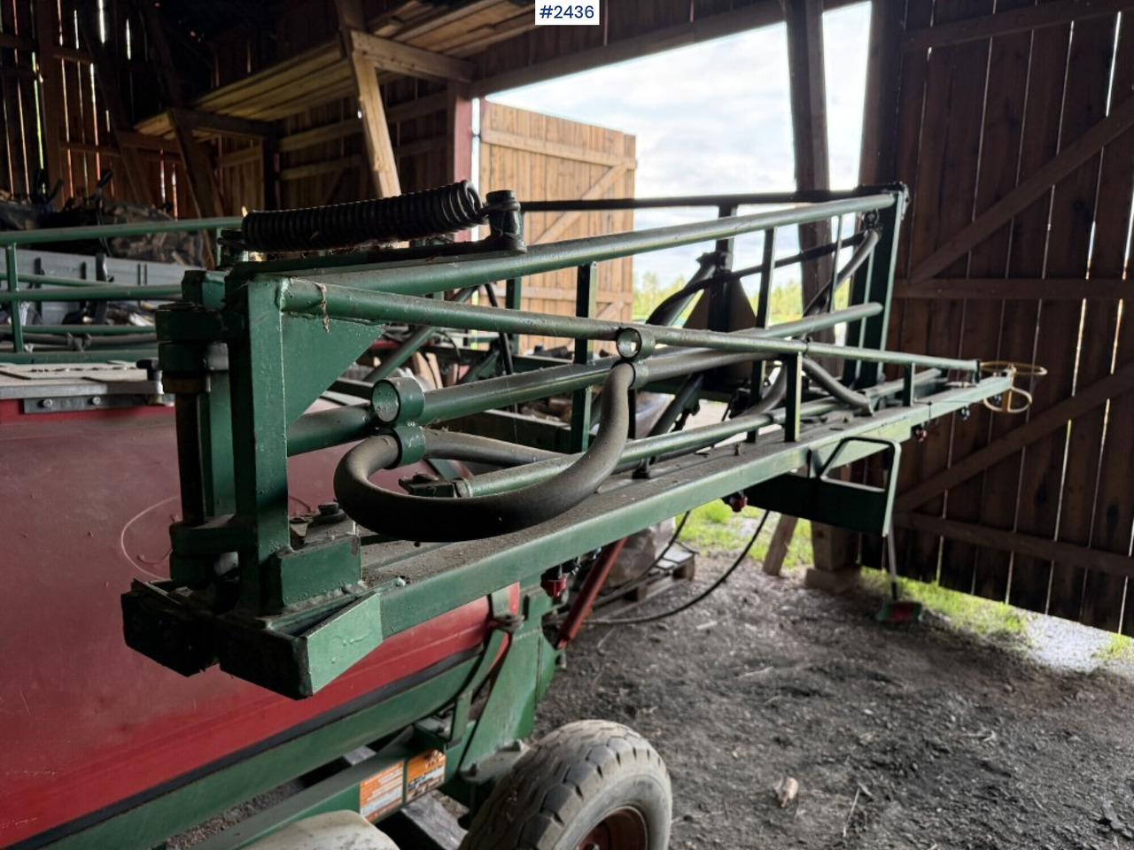 Sprayer Sprayer Moteska 1000liter 12m boom: picture 7