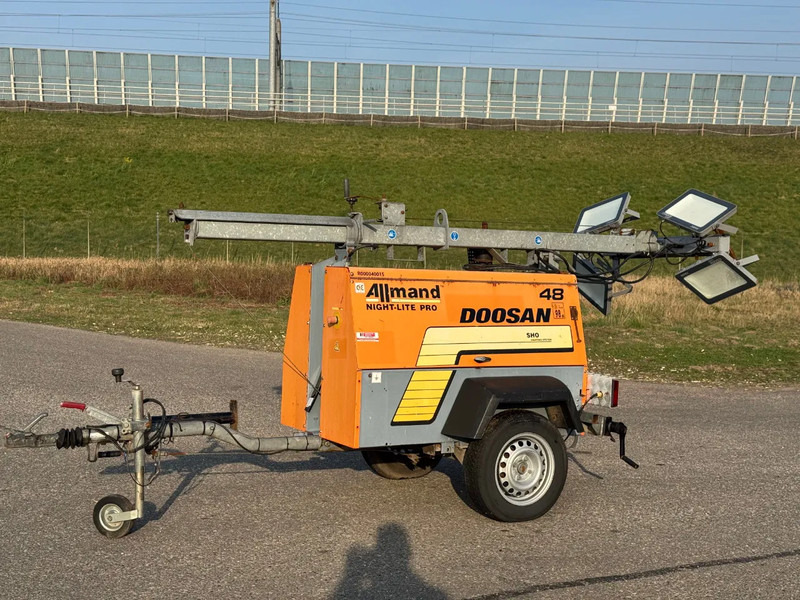 Doosan Allmand Night-Light Pro mobiele lichtmast LED - Lighting tower: picture 2 Doosan Allmand Night-Light Pro mobiele lichtmast LED - Lighting tower: picture 2