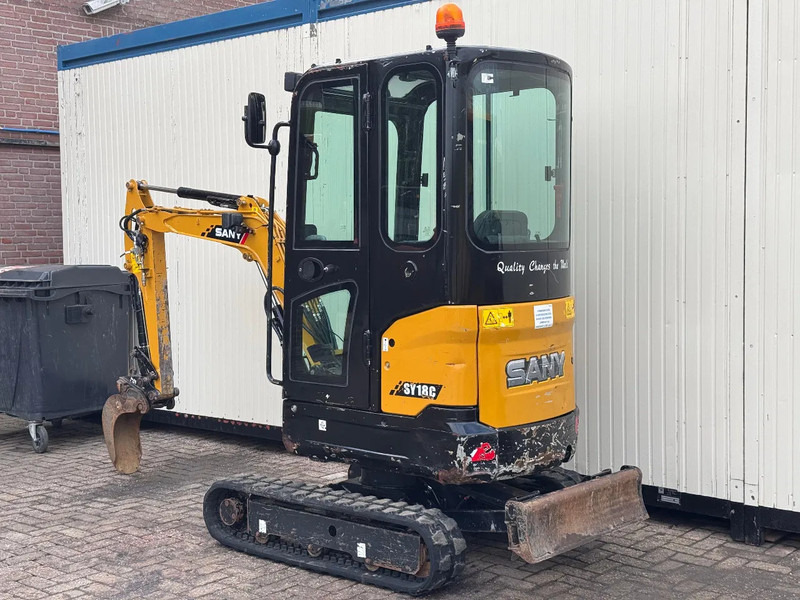 Sany SY18C - Mini excavator: picture 3 Sany SY18C - Mini excavator: picture 3
