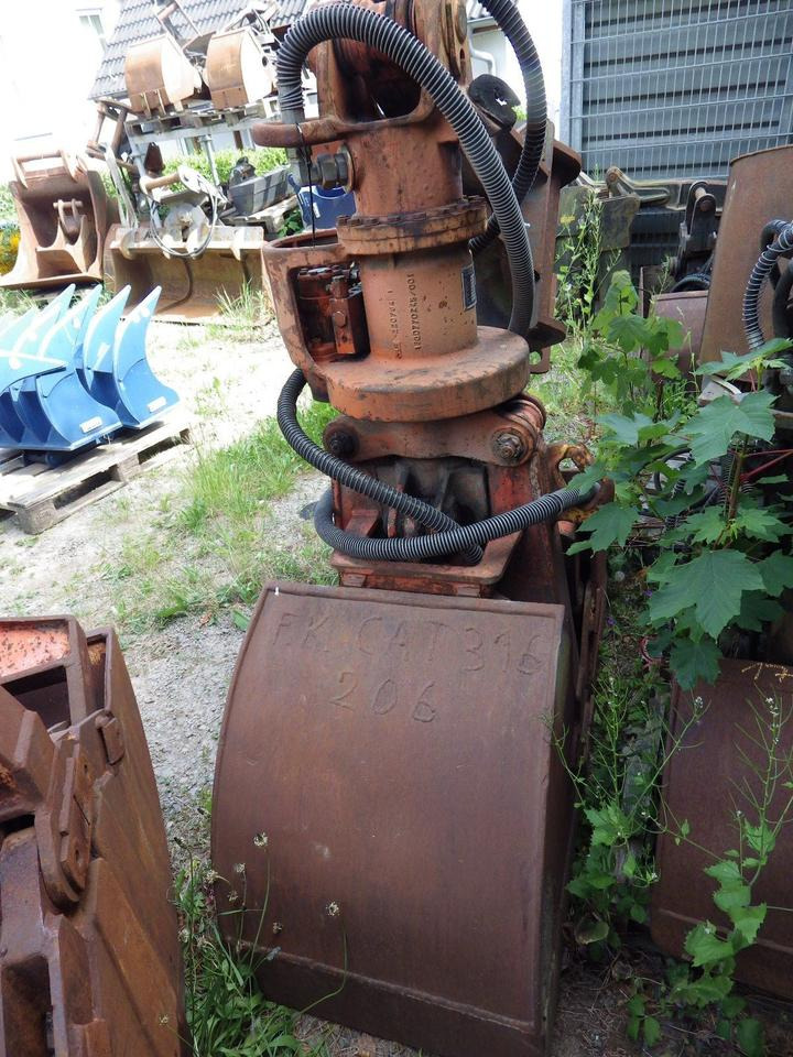 ATLAS GREIFER 600 mm + Schalensatz 800 mm mit MS10 - Clamshell bucket for Construction machinery: picture 4 ATLAS GREIFER 600 mm + Schalensatz 800 mm mit MS10 - Clamshell bucket for Construction machinery: picture 4