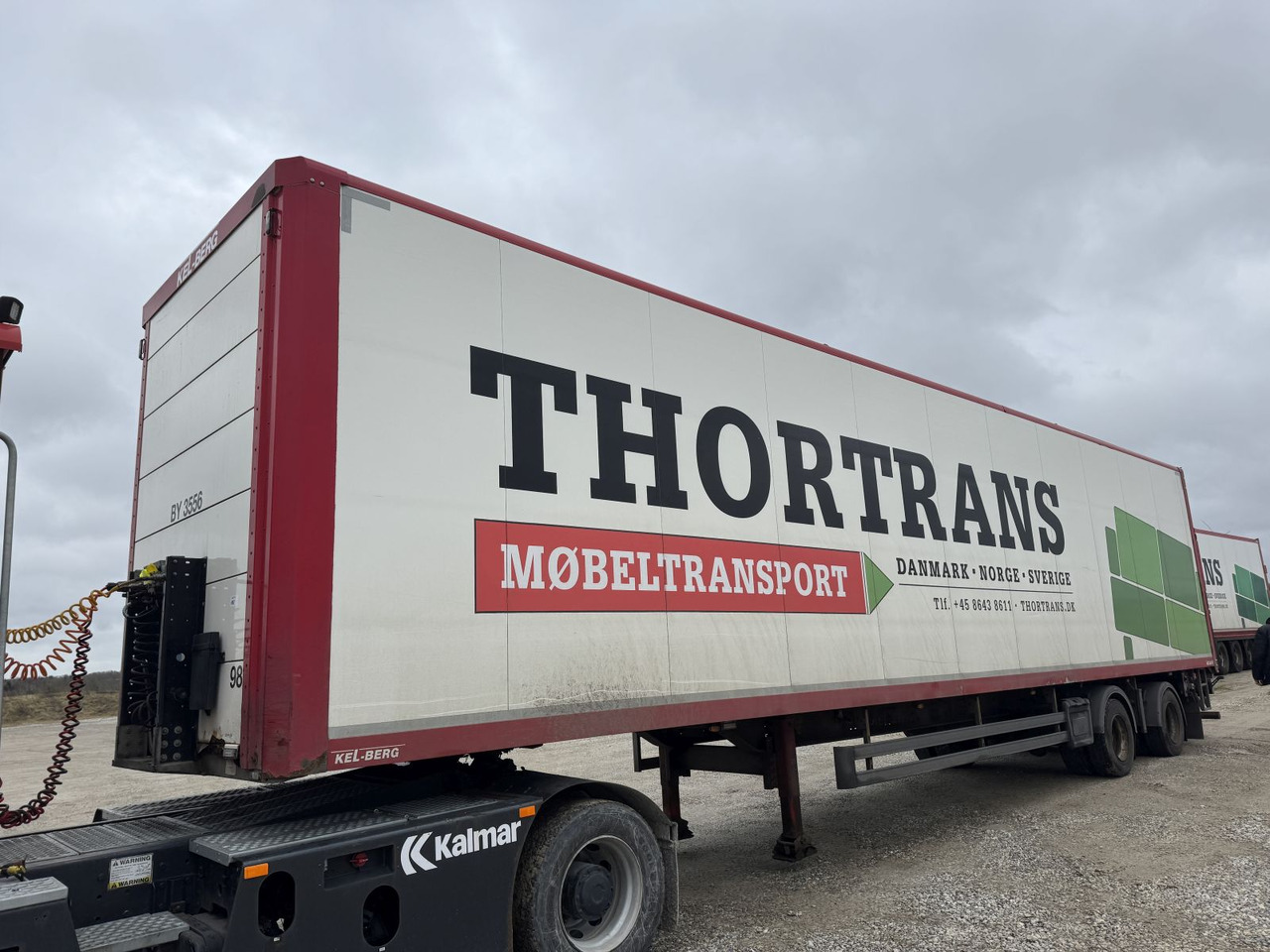 KEL-BERG S35B2 - Closed box semi-trailer: picture 2 KEL-BERG S35B2 - Closed box semi-trailer: picture 2