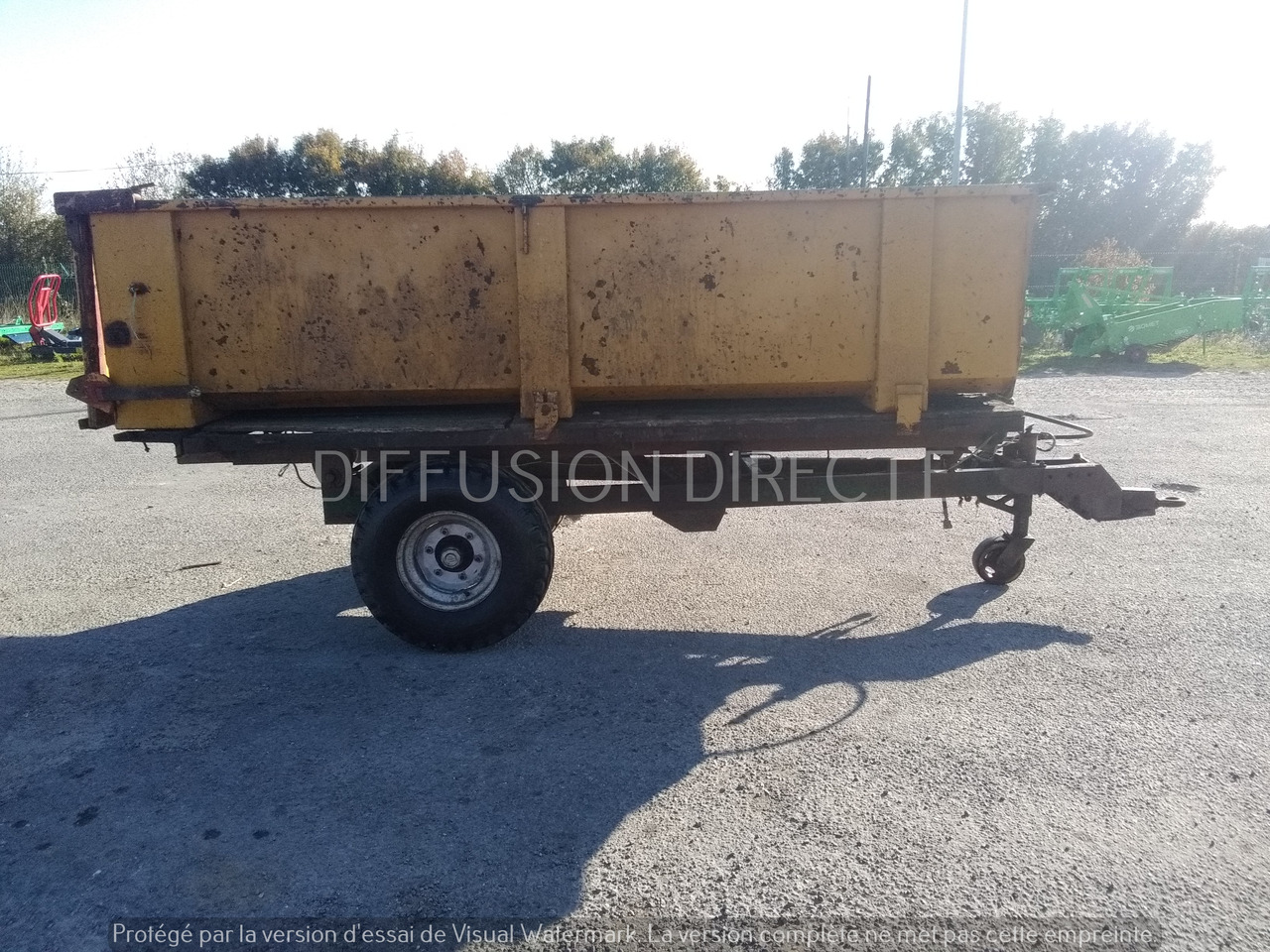 BENNE AGRICOLE 5T - Tipper trailer: picture 2 BENNE AGRICOLE 5T - Tipper trailer: picture 2