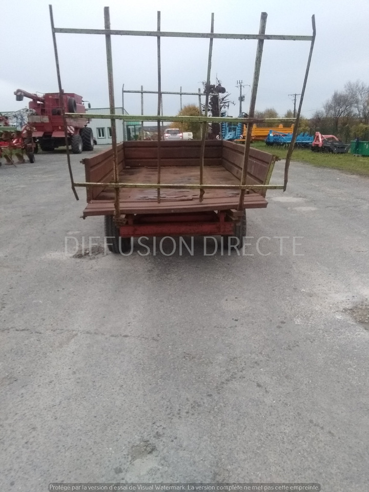 GRUAU REMORQUE AGRICOLE G 400 - Farm platform trailer: picture 3 GRUAU REMORQUE AGRICOLE G 400 - Farm platform trailer: picture 3
