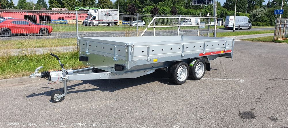 TEMARED TRANSPORTER 3617/2C 2.7T - Dropside/ Flatbed trailer: picture 1 TEMARED TRANSPORTER 3617/2C 2.7T - Dropside/ Flatbed trailer: picture 1
