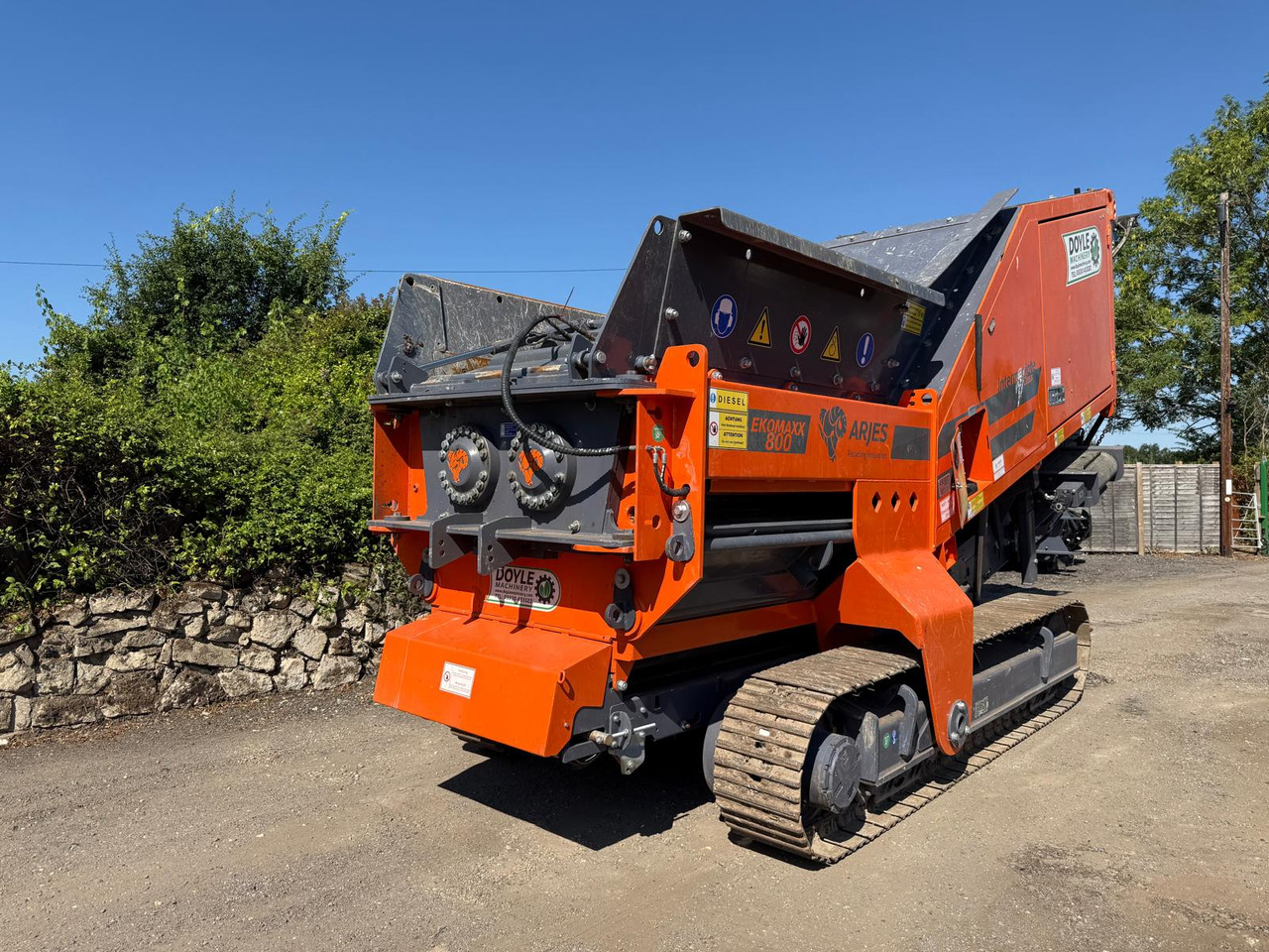 Arjes EKOMAXX 800 - Industrial waste shredder: picture 1 Arjes EKOMAXX 800 - Industrial waste shredder: picture 1