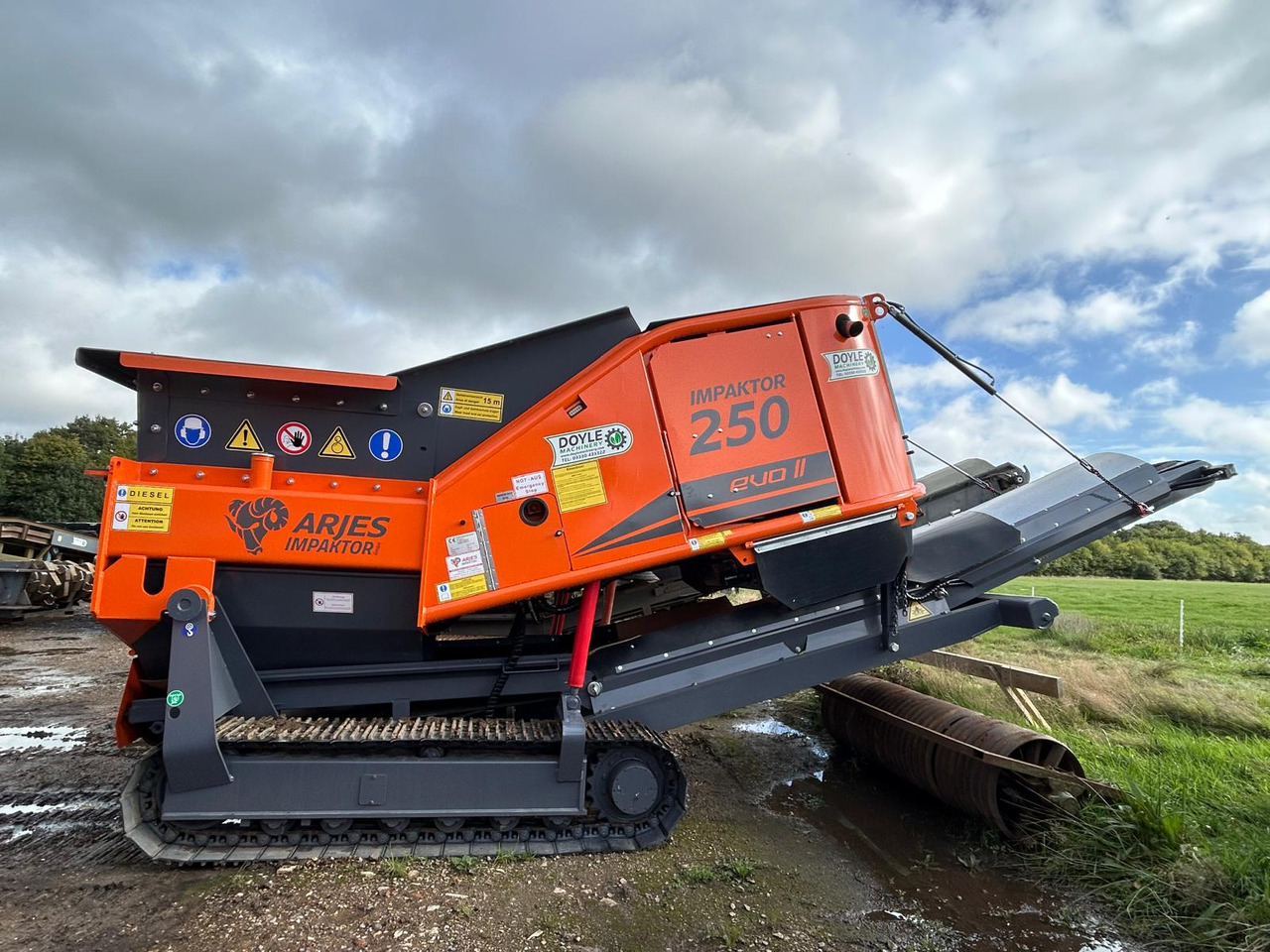 Industrial waste shredder Arjes Impaktor 250 II: picture 9