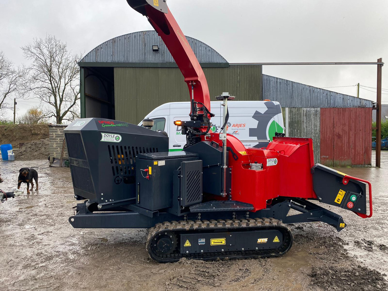 UFKES Greentec Cheetah 30 Tracked - Wood chipper: picture 4 UFKES Greentec Cheetah 30 Tracked - Wood chipper: picture 4