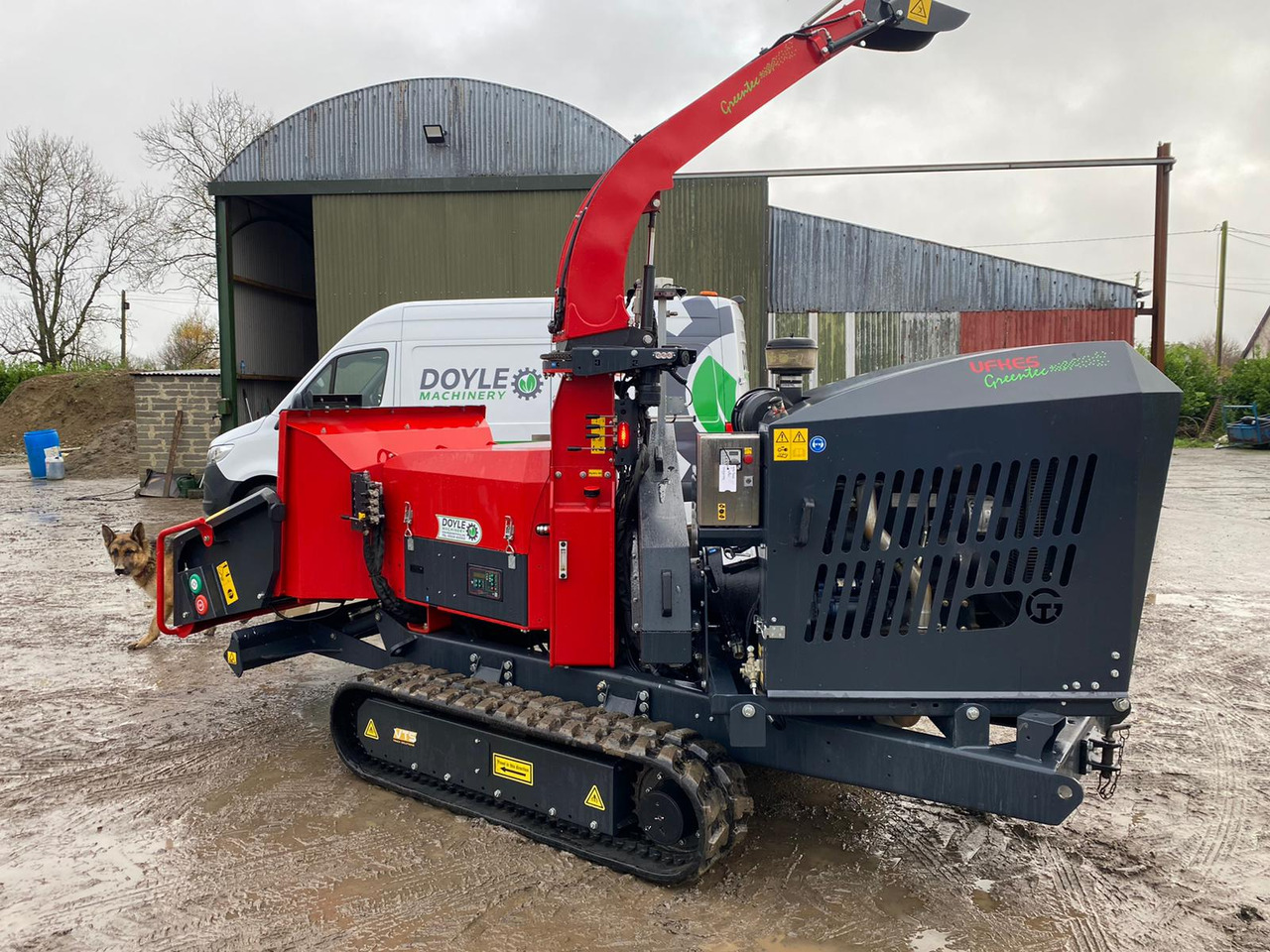 UFKES Greentec Cheetah 30 Tracked - Wood chipper: picture 2 UFKES Greentec Cheetah 30 Tracked - Wood chipper: picture 2