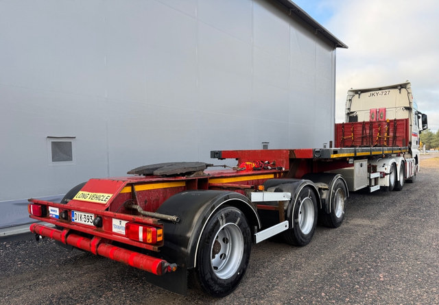 GT-Trailer 3-akselinen paripyörä B-linkki - Dropside/ Flatbed semi-trailer: picture 5 GT-Trailer 3-akselinen paripyörä B-linkki - Dropside/ Flatbed semi-trailer: picture 5