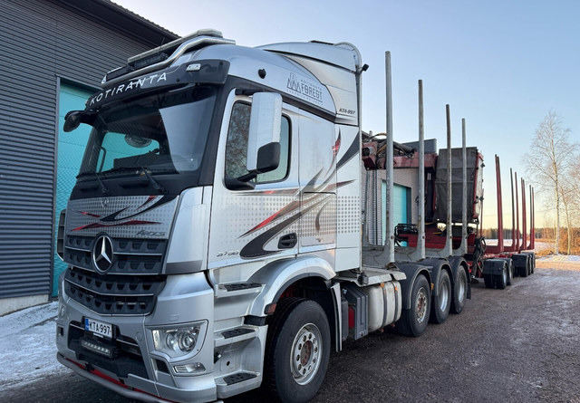 Mercedes-BenzArocs - Log truck: picture 1 Mercedes-BenzArocs - Log truck: picture 1