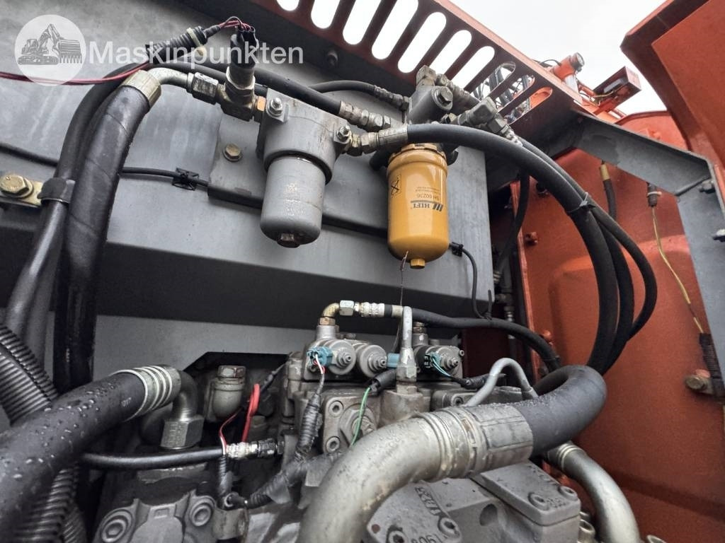 Wheel excavator Hitachi ZX 140 W-3 Med vagn och redskap!: picture 33