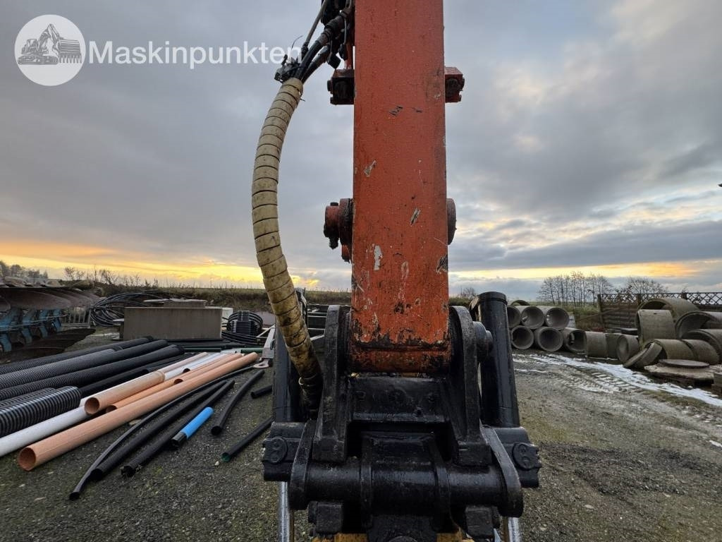 Wheel excavator Hitachi ZX 140 W-3 Med vagn och redskap!: picture 43