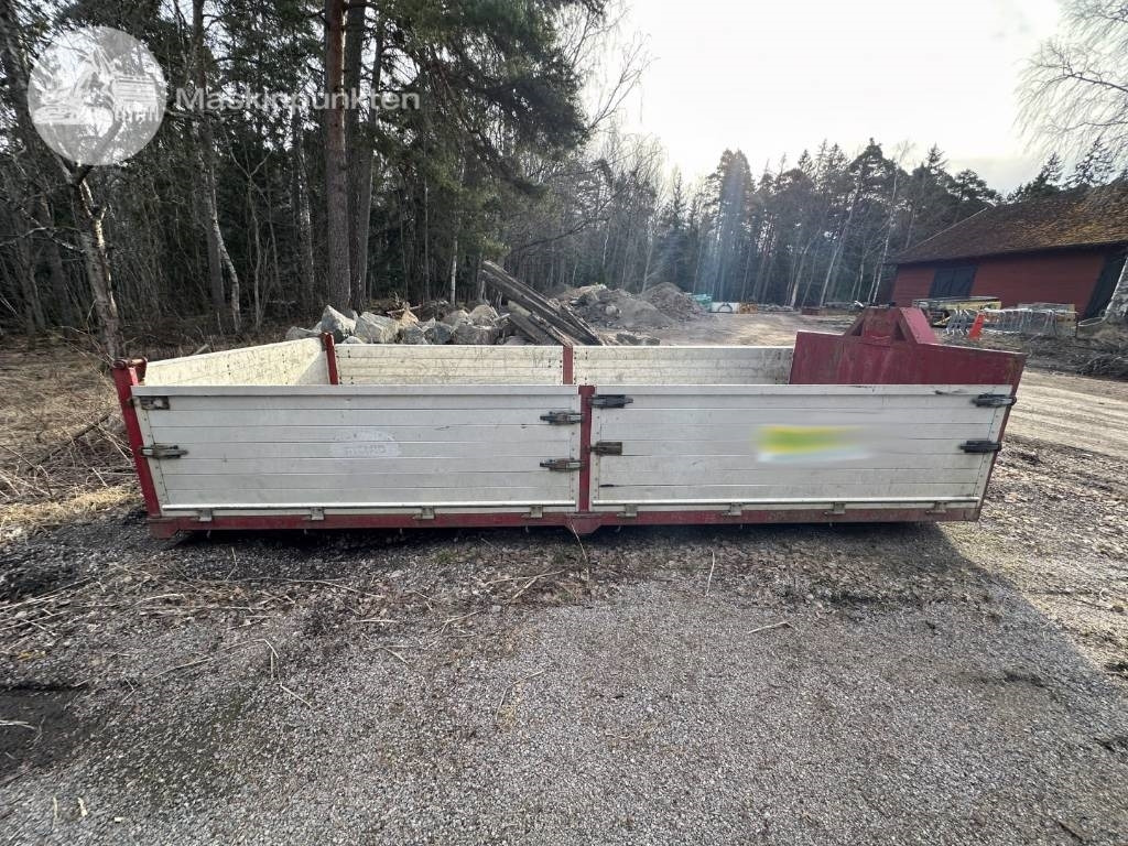 Lastväxlarflak 5500 mm med aluminiumlämmar - Roll-off container: picture 4 Lastväxlarflak 5500 mm med aluminiumlämmar - Roll-off container: picture 4