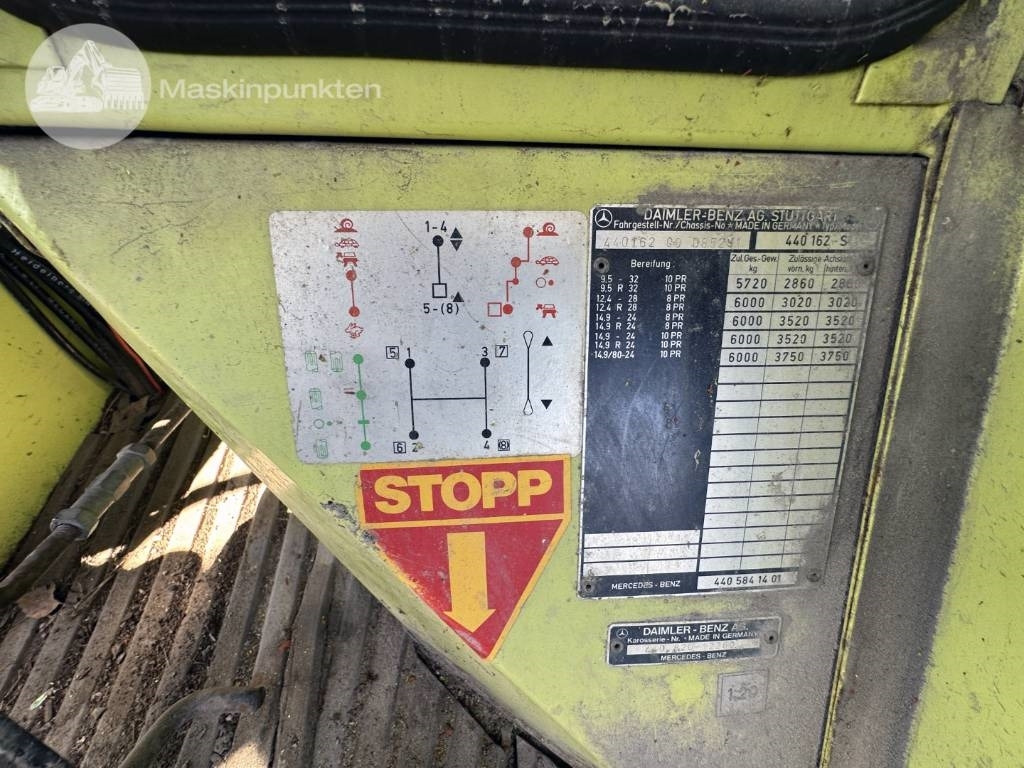 Farm tractor Mercedes-Benz MB Trac 700: picture 33