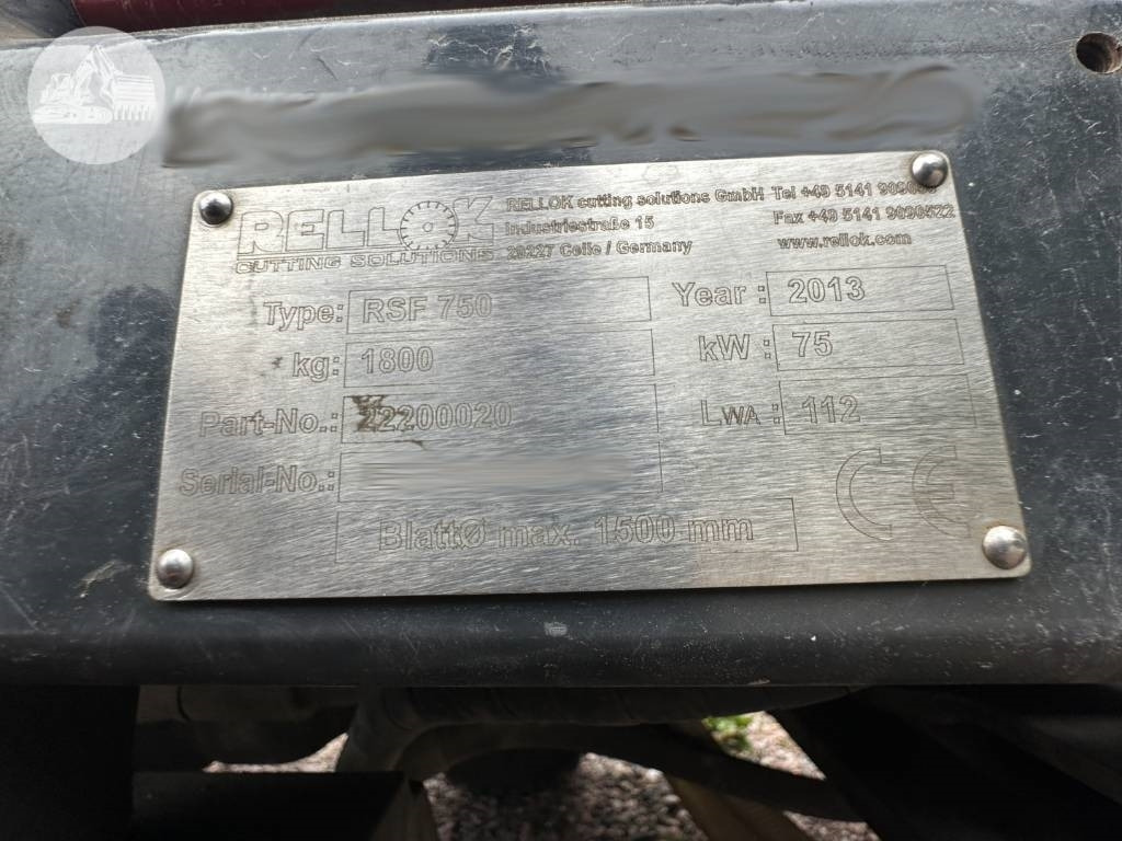 Trencher Rellock RSF 750: picture 11