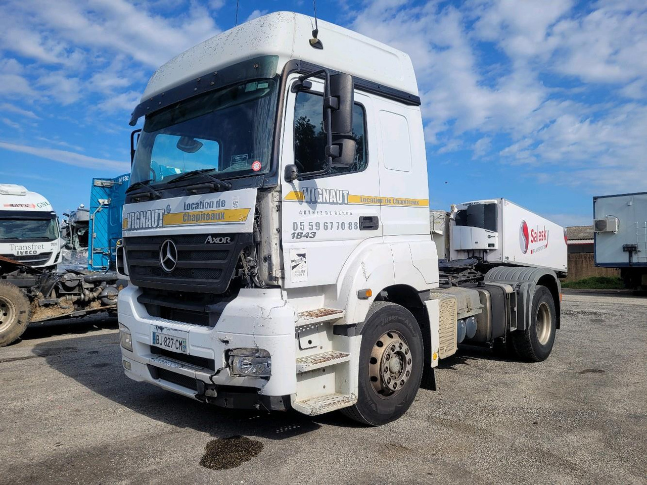 Tractor unit MERCEDES AXOR 1843: picture 9 Tractor unit MERCEDES AXOR 1843: picture 9