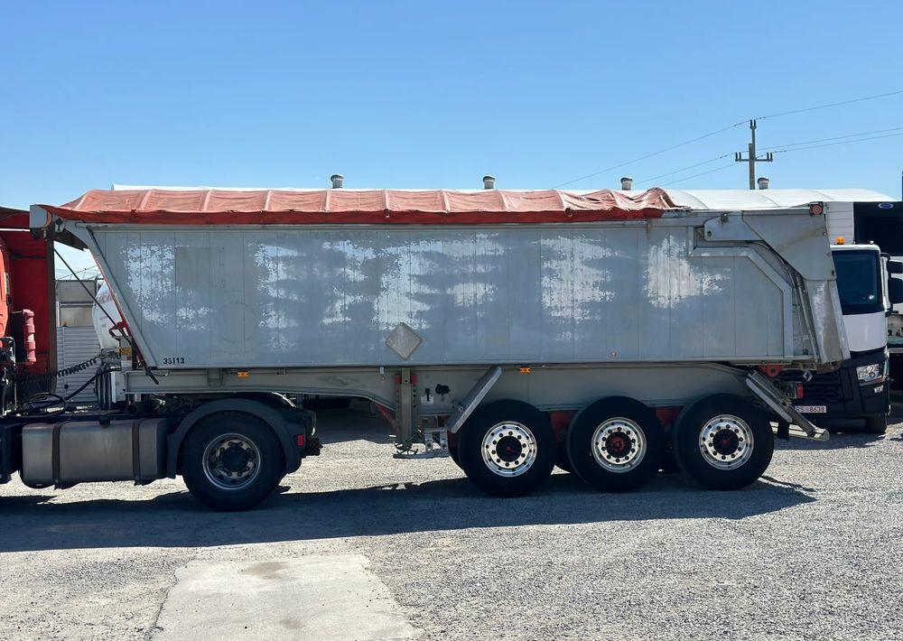 Benalu 25 m3 OSIE SAF HYDRAULICZNA KLAPA ELEKRYCZNY DACH - Tipper semi-trailer: picture 3 Benalu 25 m3 OSIE SAF HYDRAULICZNA KLAPA ELEKRYCZNY DACH - Tipper semi-trailer: picture 3