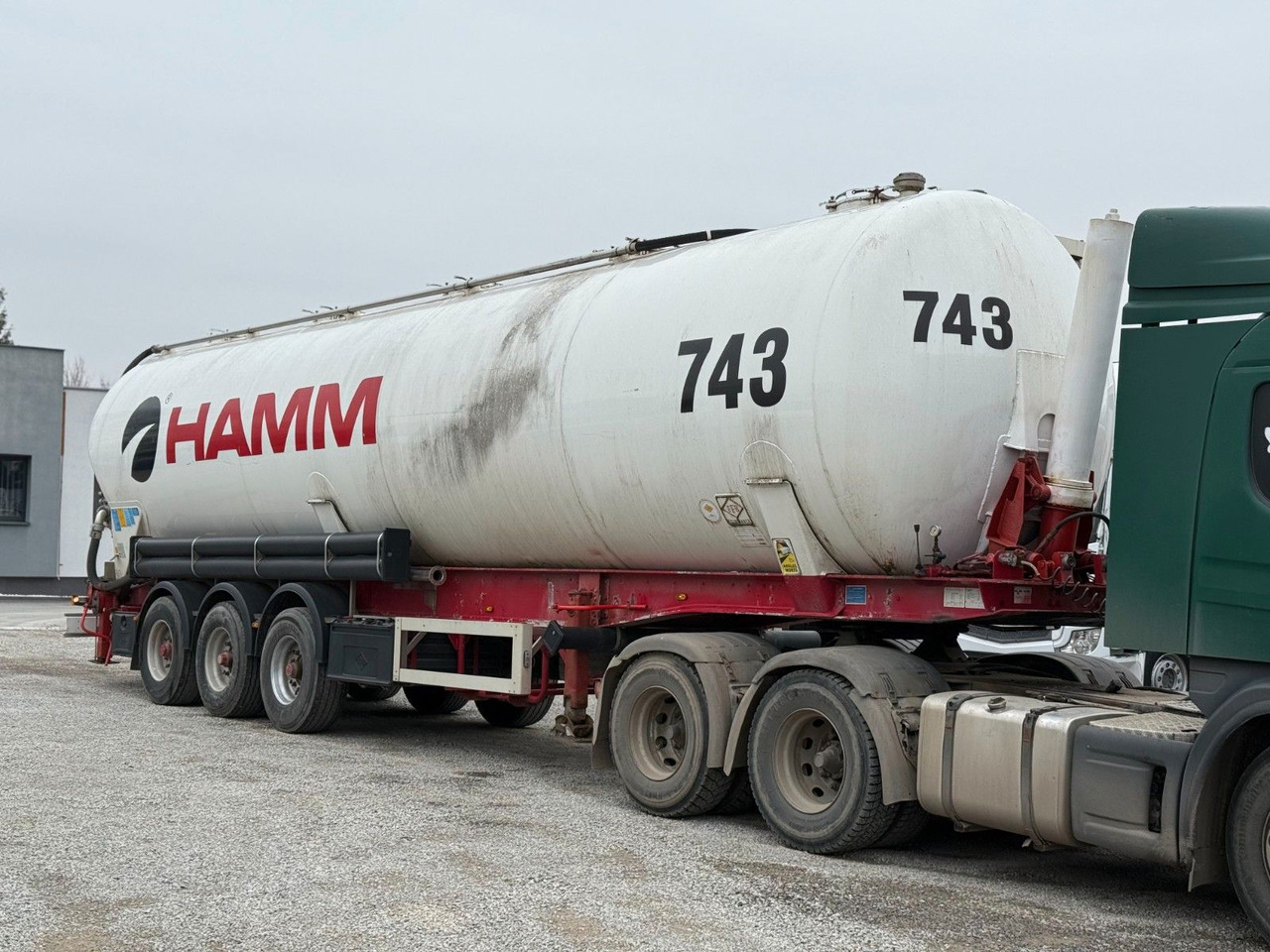 Feldbinder KIP 60.3 SILO AXLE BPW - Silo semi-trailer: picture 1 Feldbinder KIP 60.3 SILO AXLE BPW - Silo semi-trailer: picture 1
