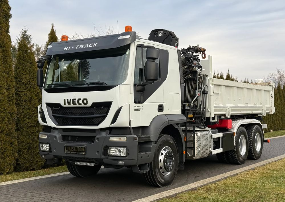 Iveco TRAKKER 450 6X4 PODWÓJNA HYDRO-BURTA HIAB 104 - Tipper, Crane truck: picture 5 Iveco TRAKKER 450 6X4 PODWÓJNA HYDRO-BURTA HIAB 104 - Tipper, Crane truck: picture 5