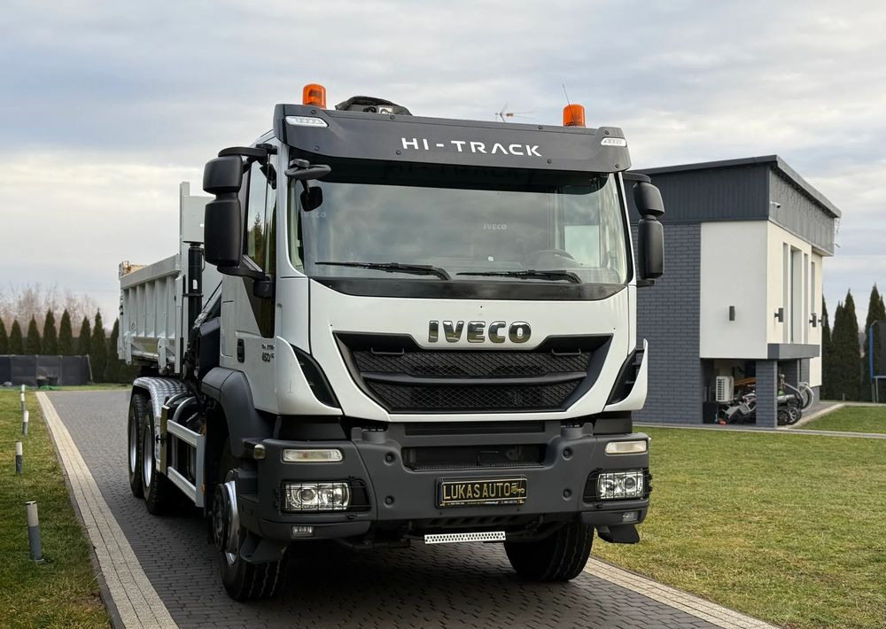 Iveco TRAKKER 450 6X4 PODWÓJNA HYDRO-BURTA HIAB 104 - Tipper, Crane truck: picture 2 Iveco TRAKKER 450 6X4 PODWÓJNA HYDRO-BURTA HIAB 104 - Tipper, Crane truck: picture 2