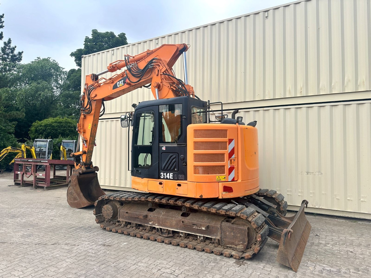 CAT 314ELCR / Schild / Gummipads / VAH / 1. Hand - Crawler excavator: picture 3 CAT 314ELCR / Schild / Gummipads / VAH / 1. Hand - Crawler excavator: picture 3