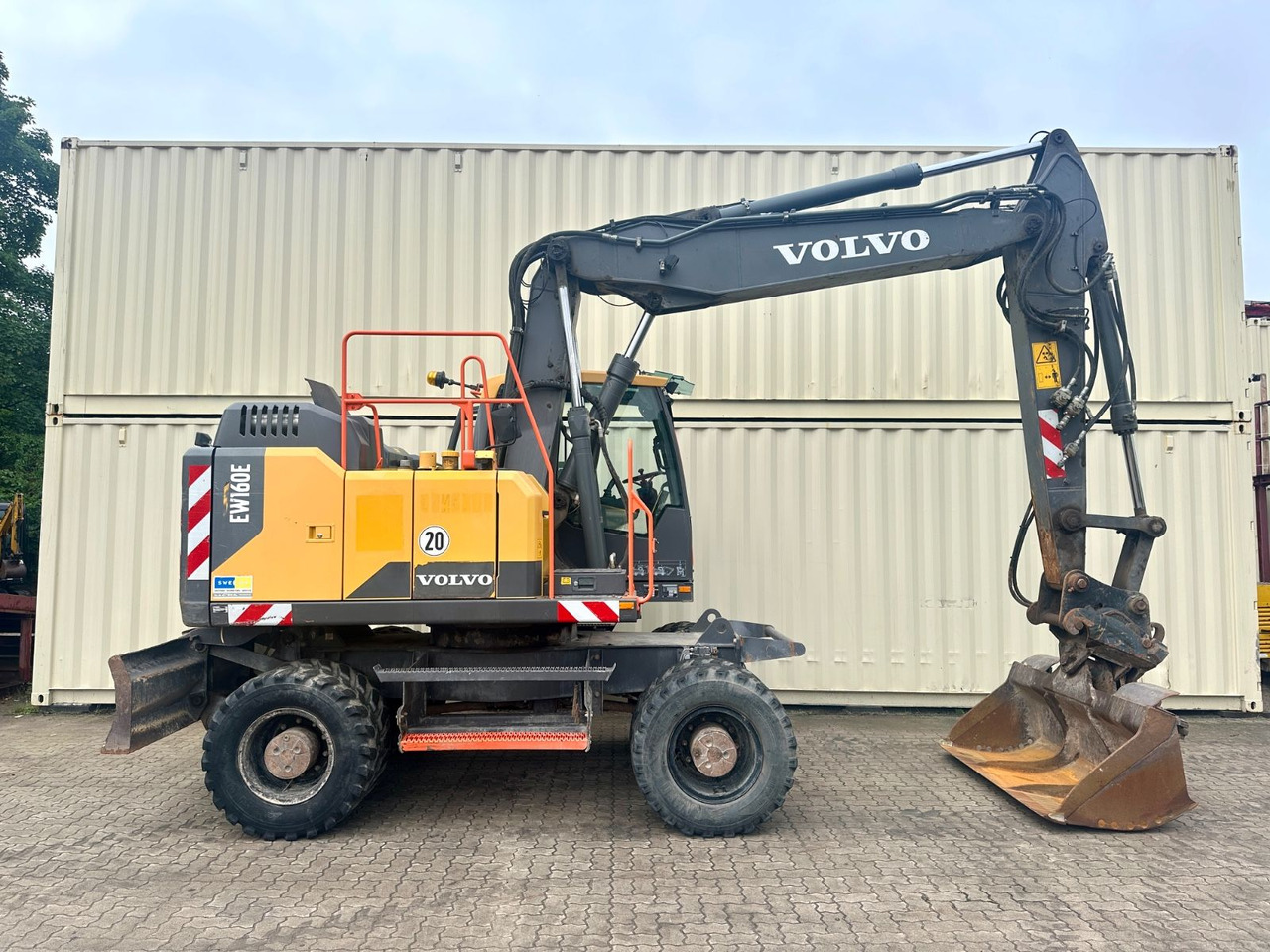 Volvo EW160E / 2016 BJ / Deutsche Maschine - Wheel excavator: picture 4 Volvo EW160E / 2016 BJ / Deutsche Maschine - Wheel excavator: picture 4