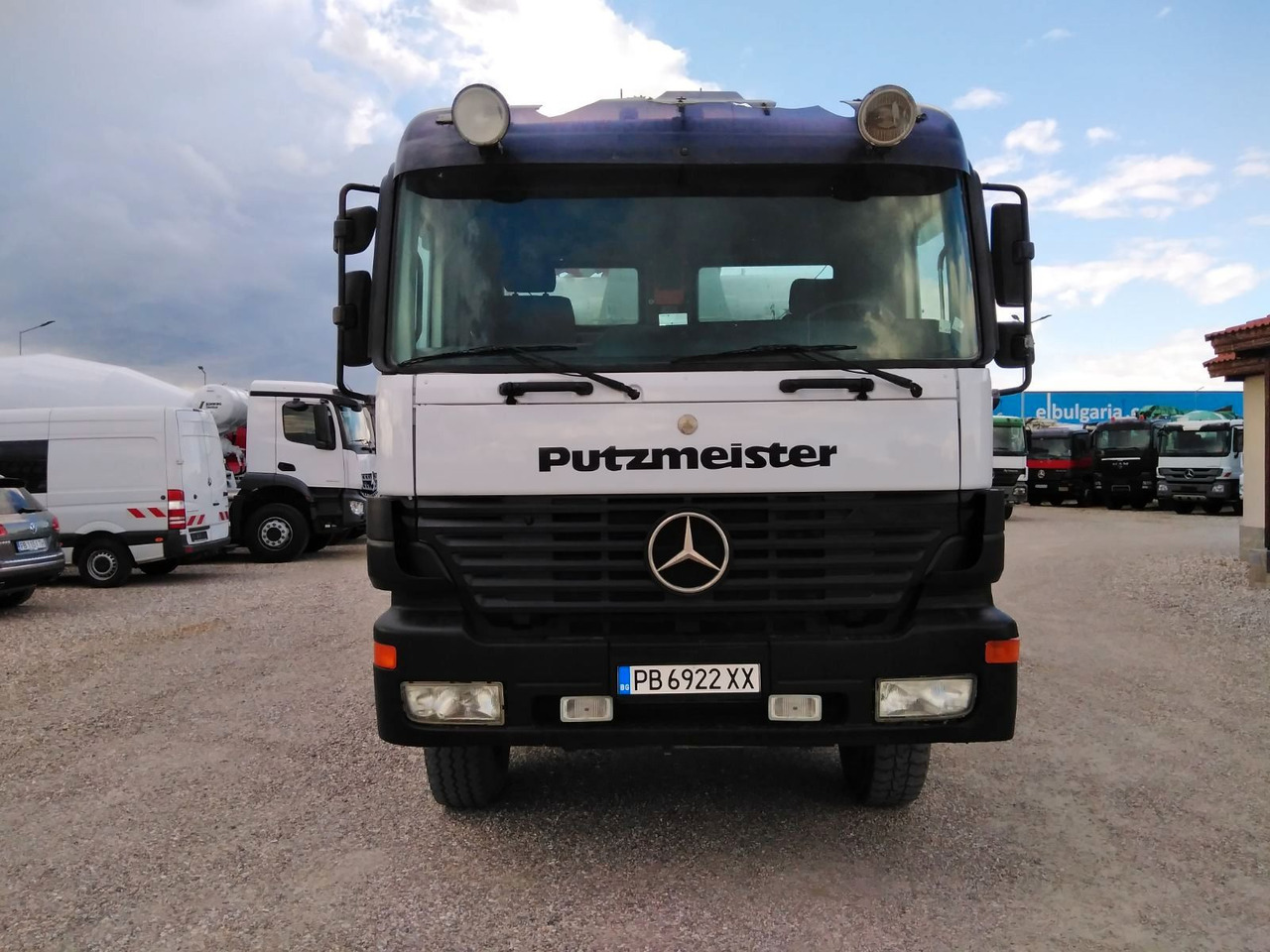 Mercedes-Benz ACTROS 3240 Putzmeister 26.67S - Mixer pump truck: picture 2 Mercedes-Benz ACTROS 3240 Putzmeister 26.67S - Mixer pump truck: picture 2