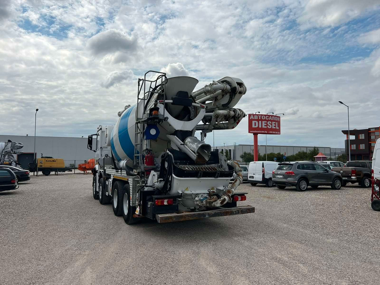 Mercedes-Benz AROCS 3251 CIFA MAGNUM MK28.4L - Mixer pump truck: picture 5 Mercedes-Benz AROCS 3251 CIFA MAGNUM MK28.4L - Mixer pump truck: picture 5