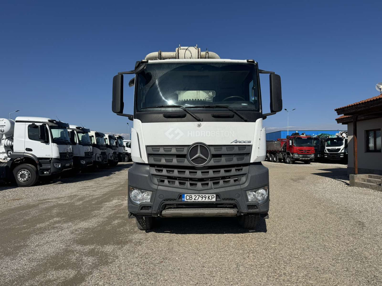 Mercedes-Benz AROCS 3743 PUTZMEISTER M47-5 - Concrete pump truck: picture 2 Mercedes-Benz AROCS 3743 PUTZMEISTER M47-5 - Concrete pump truck: picture 2