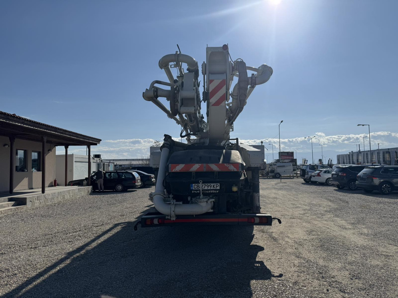 Concrete pump truck Mercedes-Benz AROCS 3743 PUTZMEISTER M47-5: picture 6