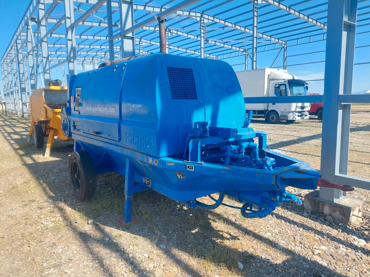 SCHWING BP2800D - Stationary concrete pump: picture 1 SCHWING BP2800D - Stationary concrete pump: picture 1