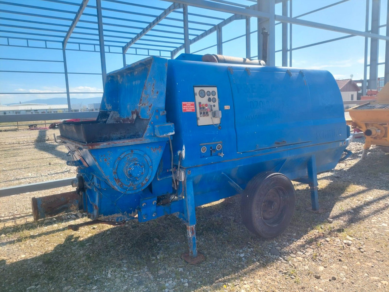 SCHWING BP2800D - Stationary concrete pump: picture 3 SCHWING BP2800D - Stationary concrete pump: picture 3