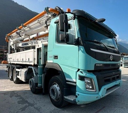 Volvo FMX 500 SCHWING S36SX - Concrete pump truck: picture 1 Volvo FMX 500 SCHWING S36SX - Concrete pump truck: picture 1