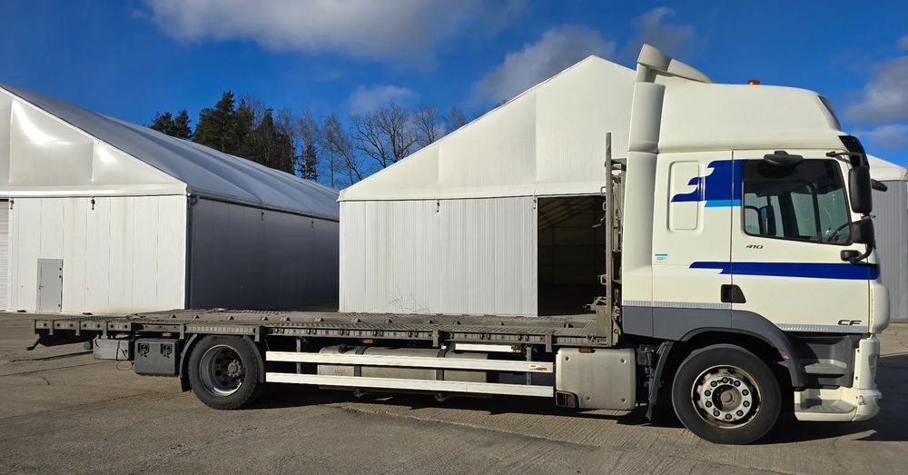 DAF CF 410 EURO 6 Laweta - Platforma super stan - Dropside/ Flatbed truck: picture 3 DAF CF 410 EURO 6 Laweta - Platforma super stan - Dropside/ Flatbed truck: picture 3