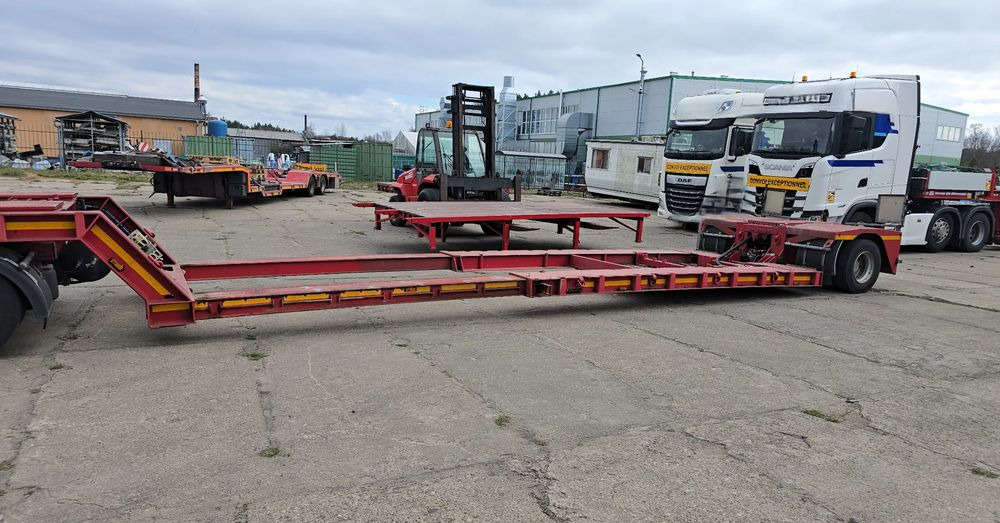 EMTECH §70 Niemcy, rozciągana, skrętna, odłączana oś, 2018 - Low loader semi-trailer: picture 1 EMTECH §70 Niemcy, rozciągana, skrętna, odłączana oś, 2018 - Low loader semi-trailer: picture 1