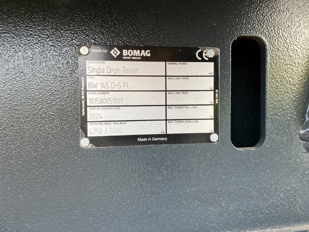 BOMAG DE BW 145 D-5 PL - Roller: picture 2 BOMAG DE BW 145 D-5 PL - Roller: picture 2