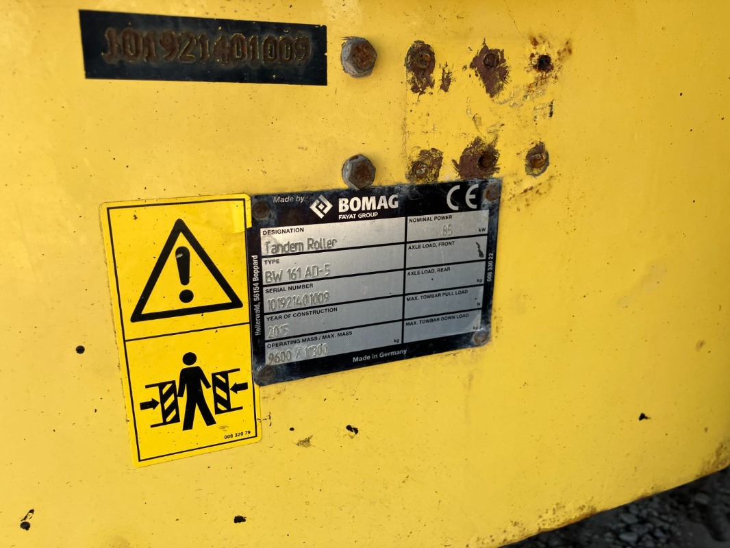 BOMAG DE BW 161 AD-5 Stage IIIb/Tier 4i - Road roller: picture 2 BOMAG DE BW 161 AD-5 Stage IIIb/Tier 4i - Road roller: picture 2