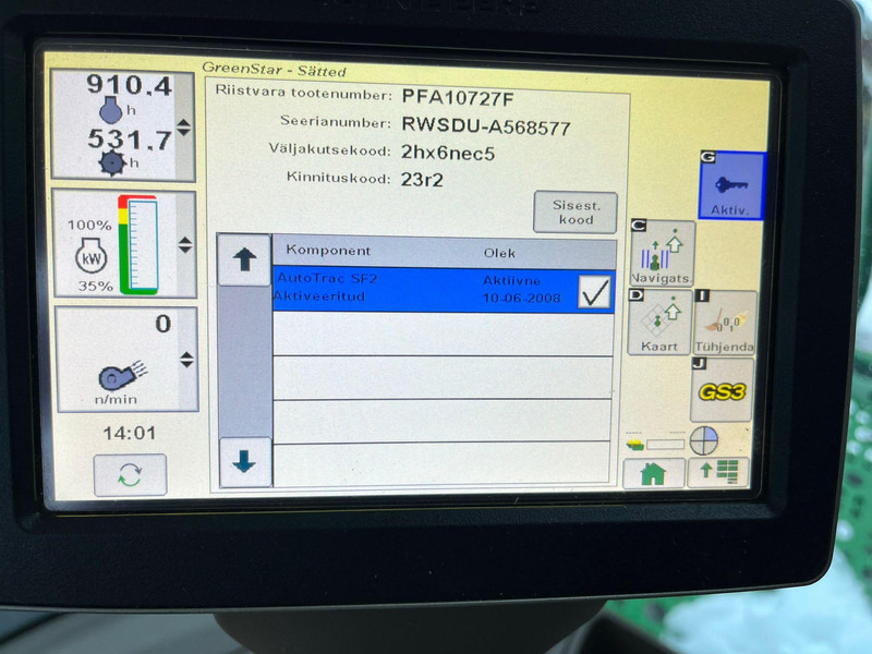 Combine harvester John Deere T660: picture 13