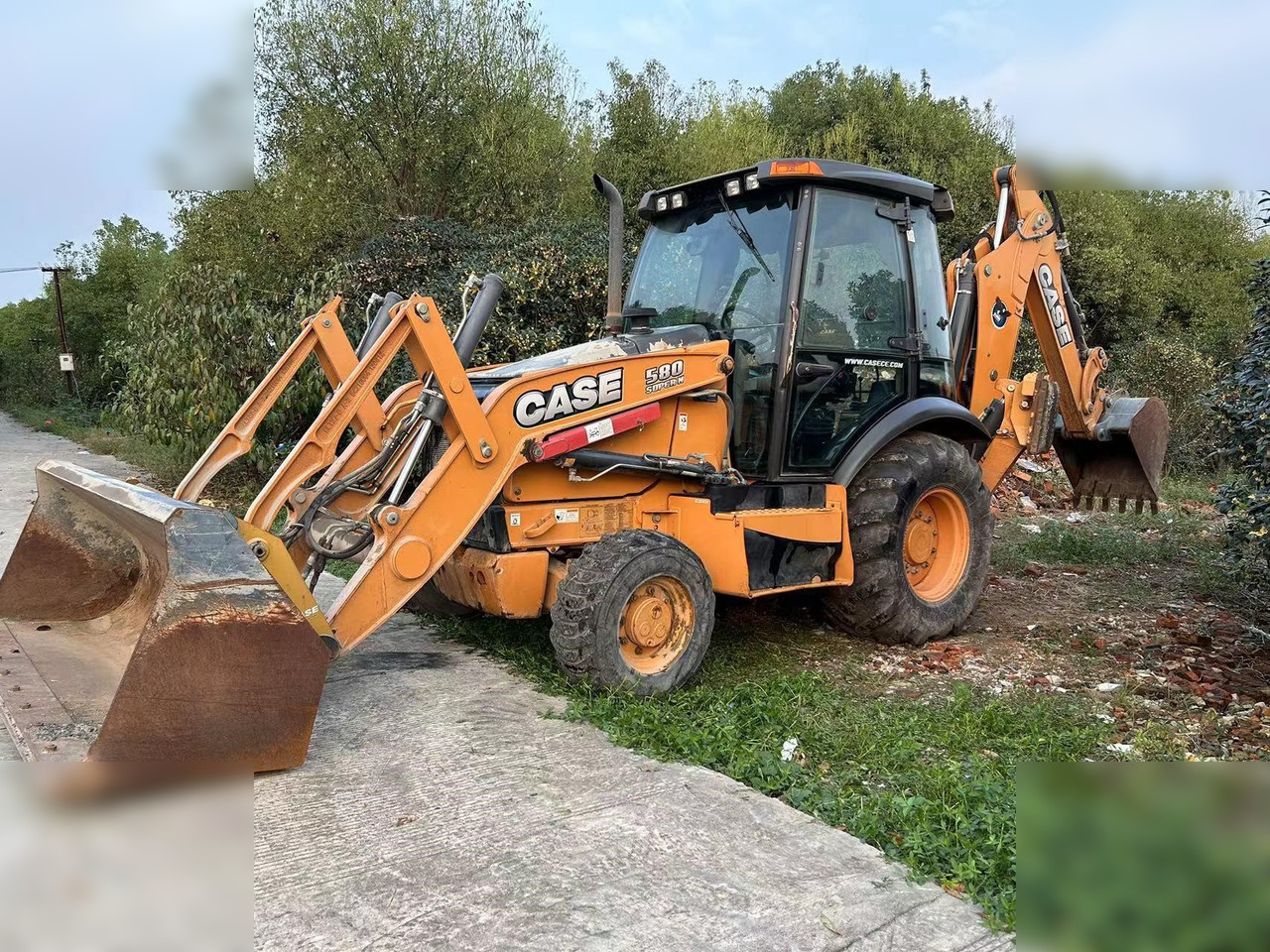 CASE 580 - Backhoe loader: picture 2 CASE 580 - Backhoe loader: picture 2