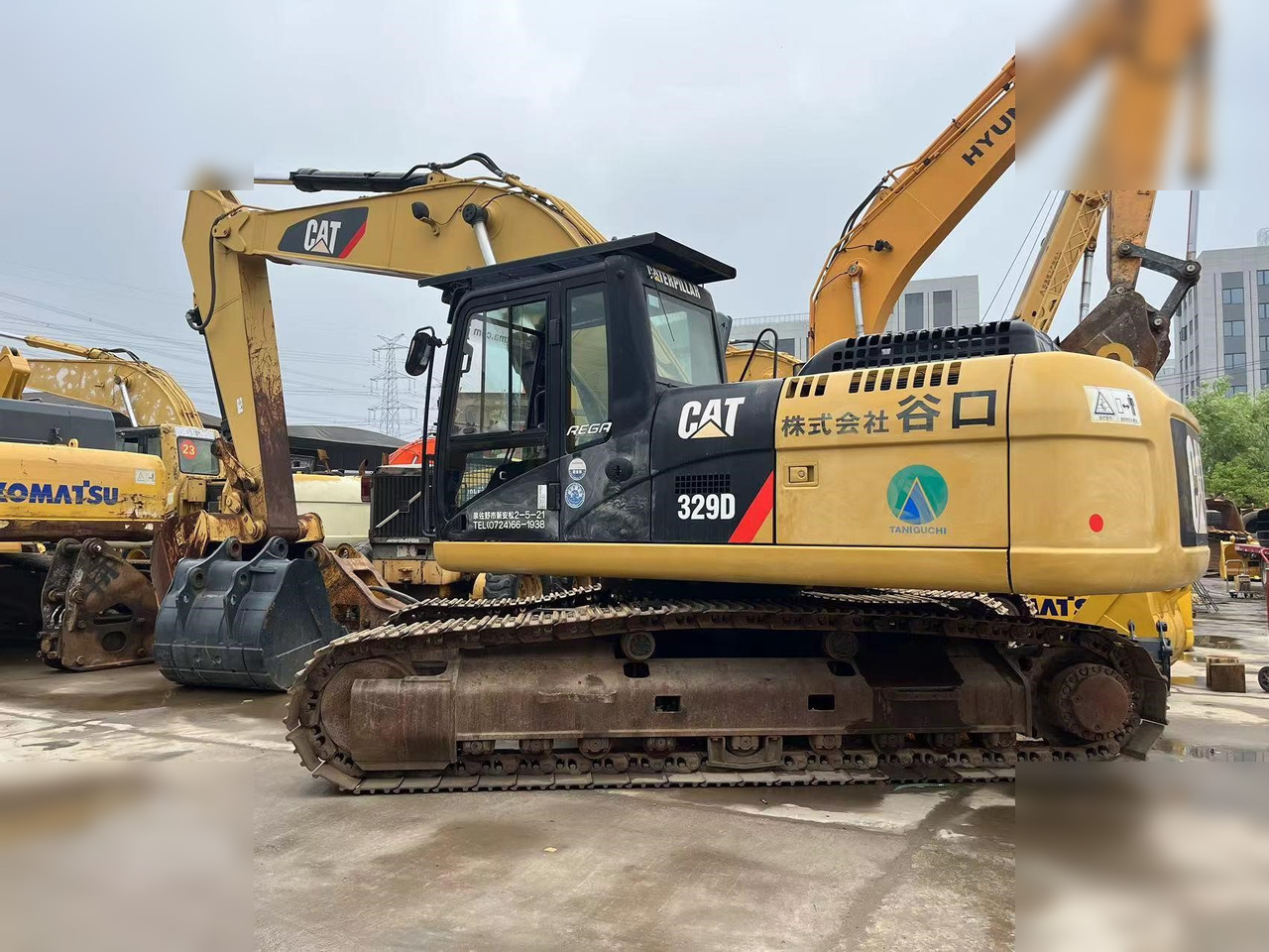 CATERPILLAR 329D - Crawler excavator: picture 1 CATERPILLAR 329D - Crawler excavator: picture 1