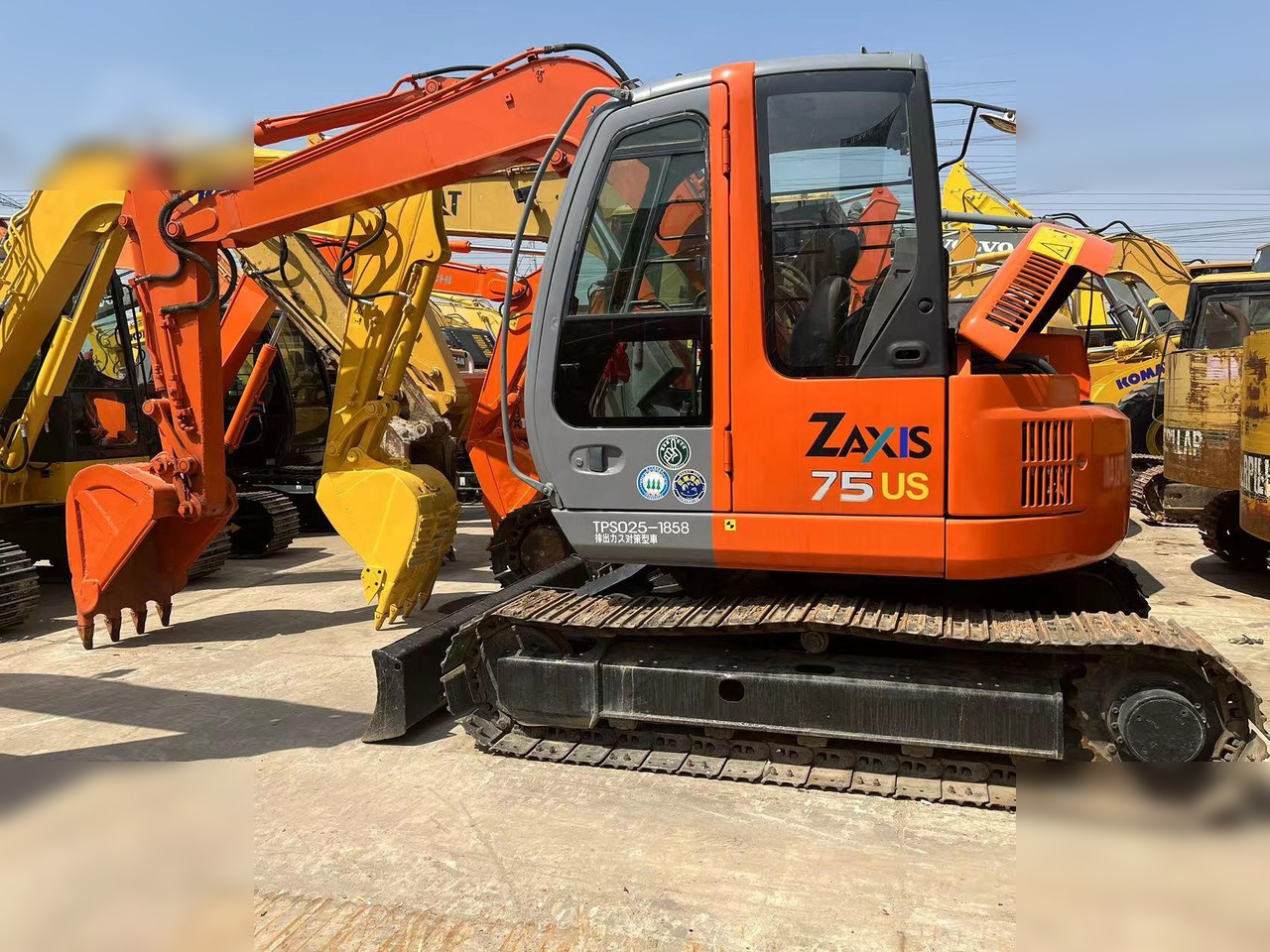 HITACHI ZX75US - Crawler excavator: picture 4 HITACHI ZX75US - Crawler excavator: picture 4