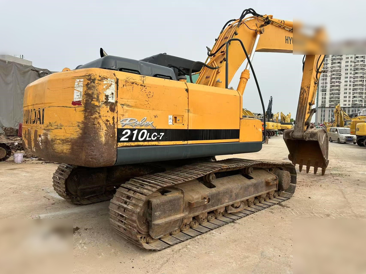 HYUNDAI ROBEX 210 LC-7 - Crawler excavator: picture 1 HYUNDAI ROBEX 210 LC-7 - Crawler excavator: picture 1