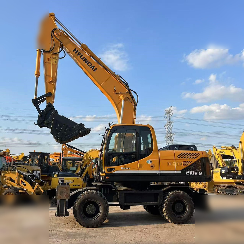 Wheel excavator HYUNDAI ROBEX 210W-9: picture 6 Wheel excavator HYUNDAI ROBEX 210W-9: picture 6